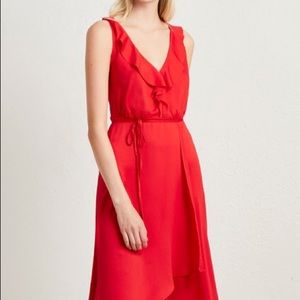 French Connection Maudie Drape wrap dress NWT